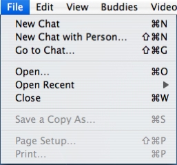 File Menu pic