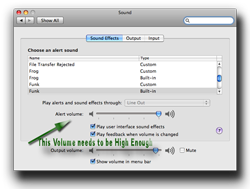 Sound Effects Setting